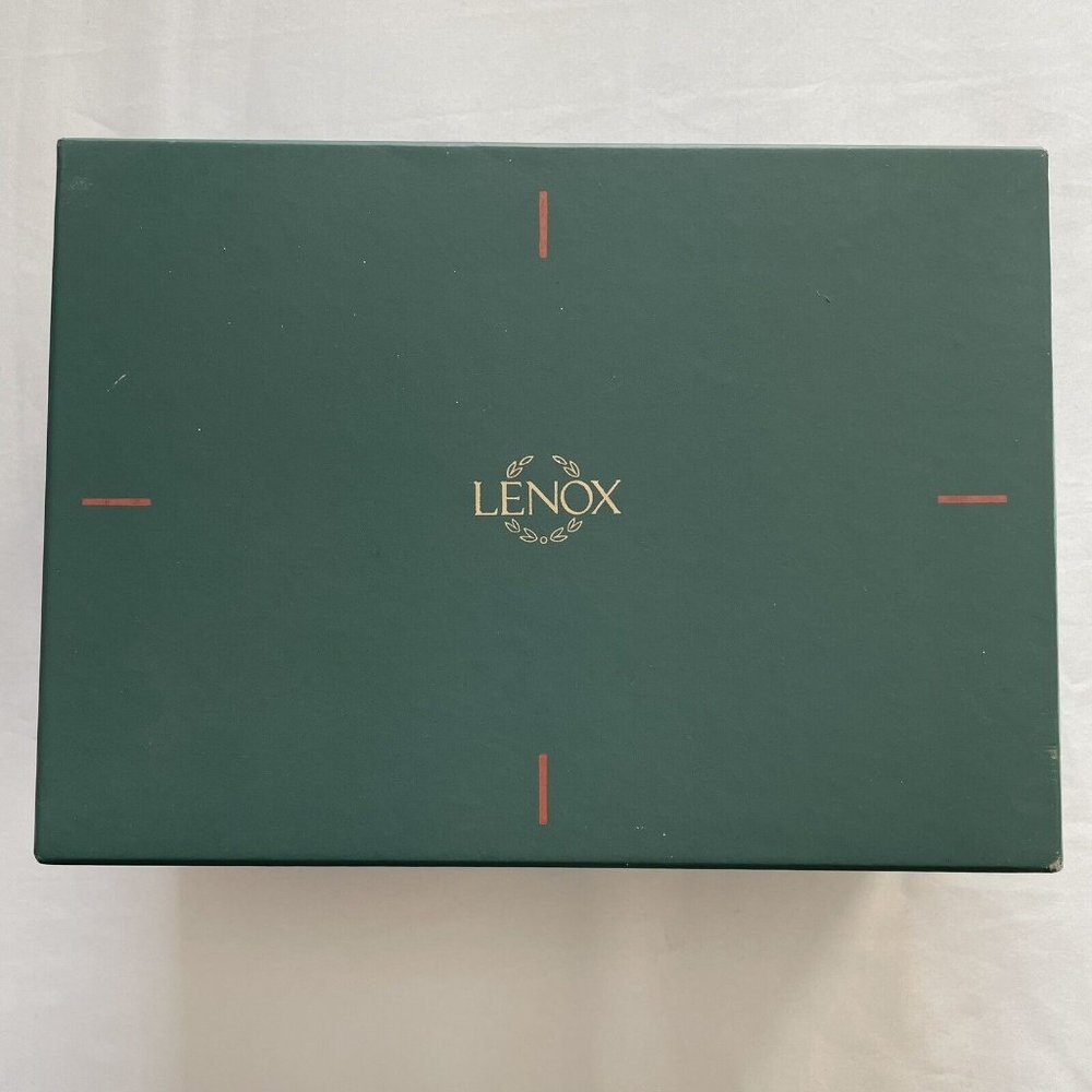 Lenox - Fruits of Life Candlesticks Fine China 24k Trim in Box With COA - Picture 3 of 9